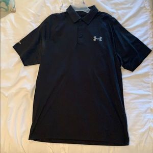 Black Under Armour Polo